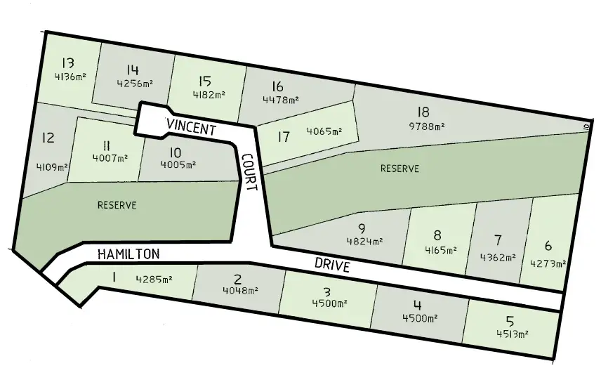 Main view of Homely land listing, 11 Hamilton Drive, Wy Yung VIC 3875