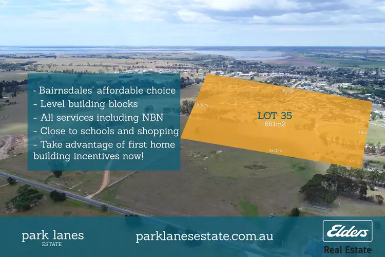 Main view of Homely land listing, LOT 35 Park Lanes Estate, Lucknow VIC 3875