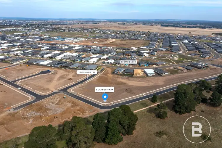 Third view of Homely land listing, 5 Carbery Way, Lucas VIC 3350