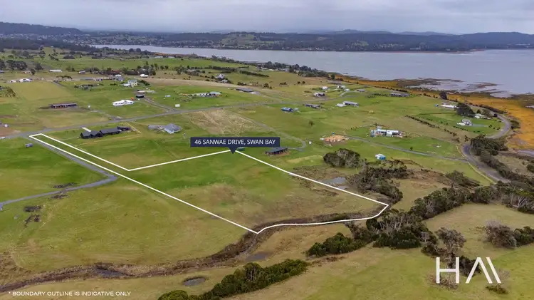 Main view of Homely land listing, 46 Sanwae Drive, Swan Bay TAS 7252