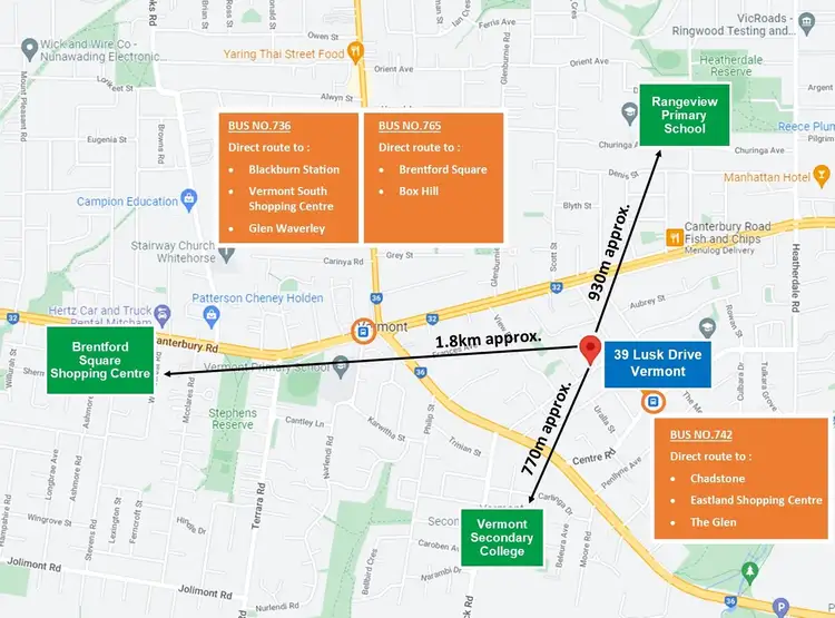 Second view of Homely house listing, 39 Lusk Drive, Vermont VIC 3133