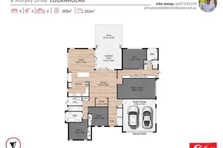 Third view of Homely house listing, 6 Murphy Drive, Loganholme QLD 4129