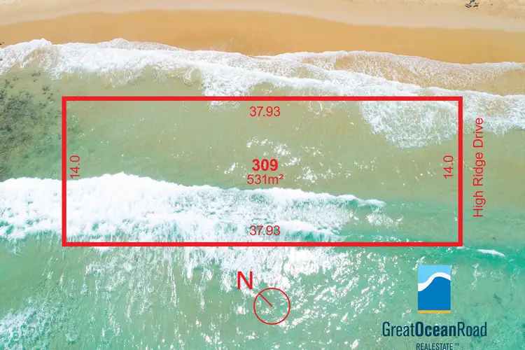Third view of Homely land listing, LOT 309, 5 Ocean View Court, Apollo Bay VIC 3233