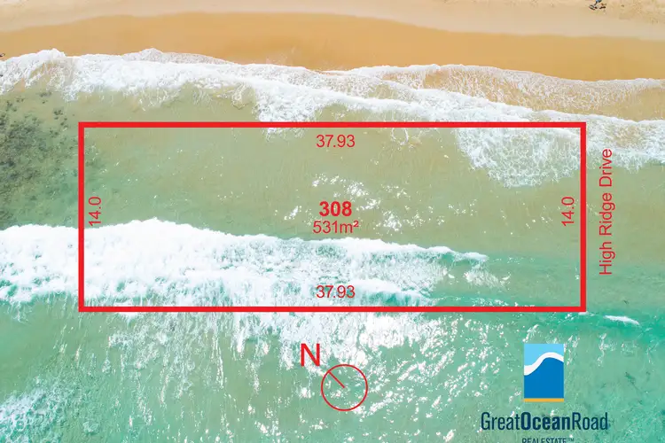 Third view of Homely land listing, LOT 308, 1 Ocean View Court, Apollo Bay VIC 3233