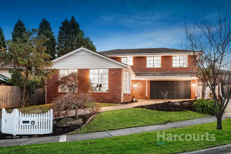 Main view of Homely house listing, 4 Talwood Close, Wantirna South VIC 3152