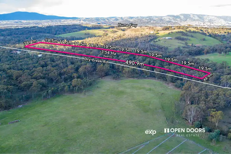 Main view of Homely land listing, 740 Dry Creek Road, Sunday Creek VIC 3658