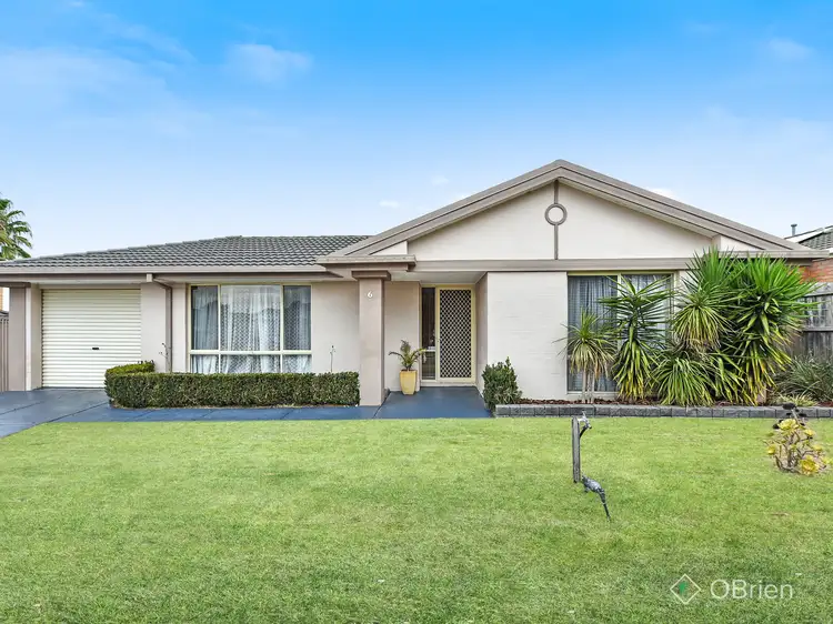 Second view of Homely house listing, 6 Rocklea Crescent, Skye VIC 3977