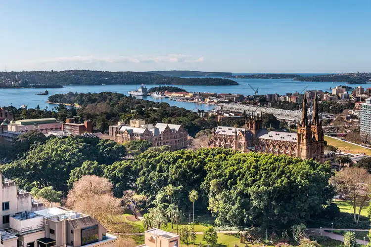 Main view of Homely studio listing, 333/27 Park Street, Sydney NSW 2000