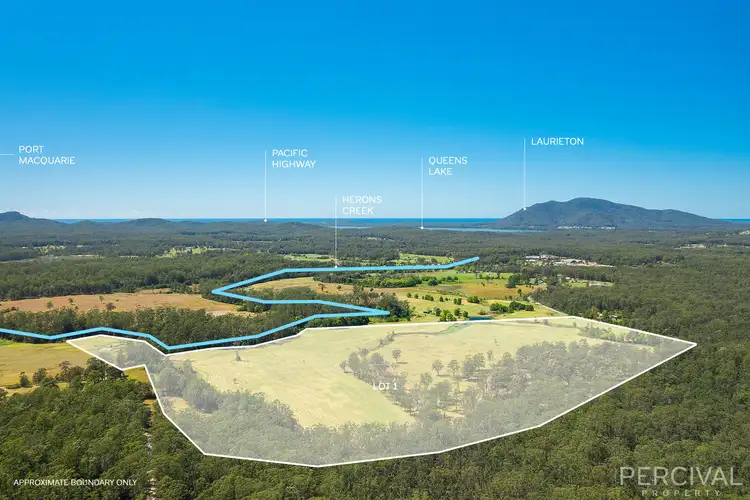 Main view of Homely rural property listing, Lot 1/122 Blackbutt Road, Herons Creek NSW 2439