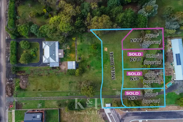 Main view of Homely land listing, 32 Snell Drive, Gisborne VIC 3437