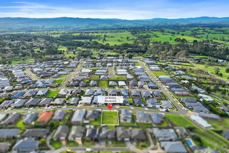 Fifth view of Homely land listing, 20 Bexley Boulevard, Drouin VIC 3818