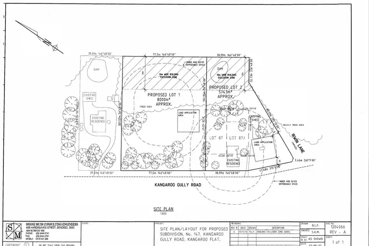 Fifth view of Homely land listing, LOT 1, 147 Kangaroo Gully Road, Kangaroo Flat VIC 3555