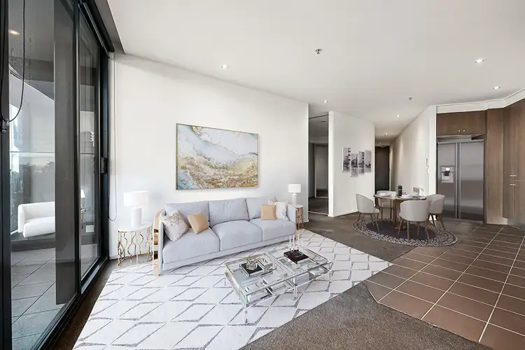 Second view of Homely apartment listing, 404/83 Queens Road, Melbourne VIC 3000