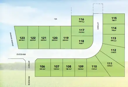 Main view of Homely land listing, Lot 109 Evesham Circuit, Tamworth NSW 2340