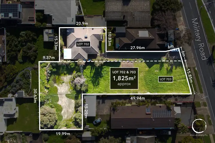 Third view of Homely land listing, LOT 702 Military Road, Tennyson SA 5022