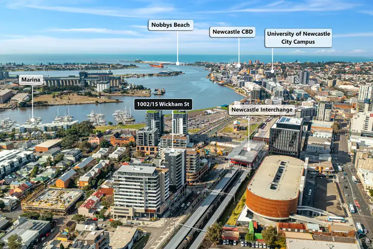 Fifth view of Homely apartment listing, 1002/15 Wickham Street, Wickham NSW 2293