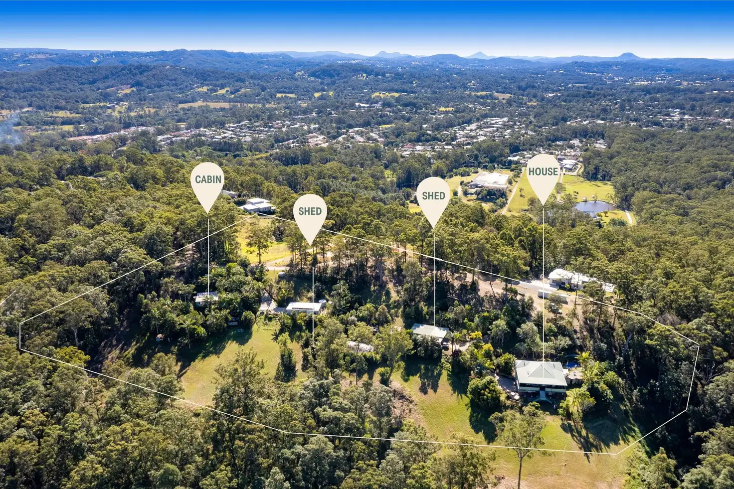 Main view of Homely rural property listing, 22 Wilkins Lane, Palmwoods QLD 4555