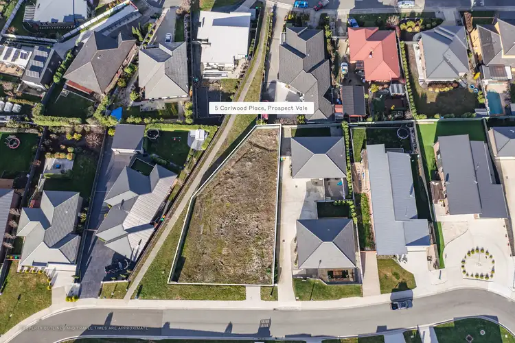 Second view of Homely land listing, 5 Carlwood Place, Prospect Vale TAS 7250