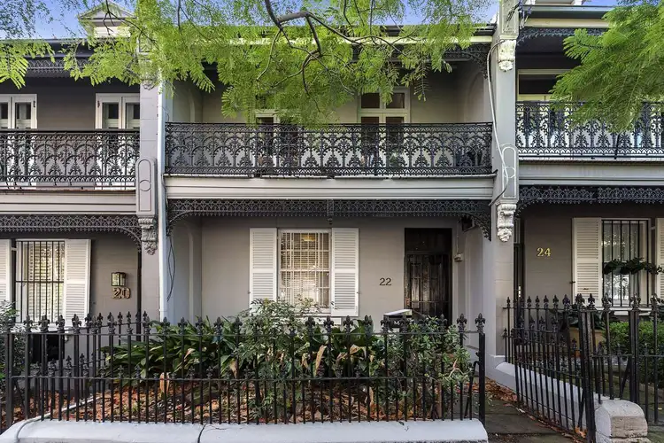 Main view of Homely terrace listing, 22 MacDonald Street, Paddington NSW 2021