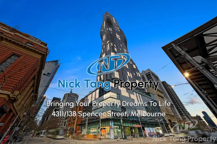 Main view of Homely apartment listing, 4311/138 Spencer Street, Melbourne VIC 3000