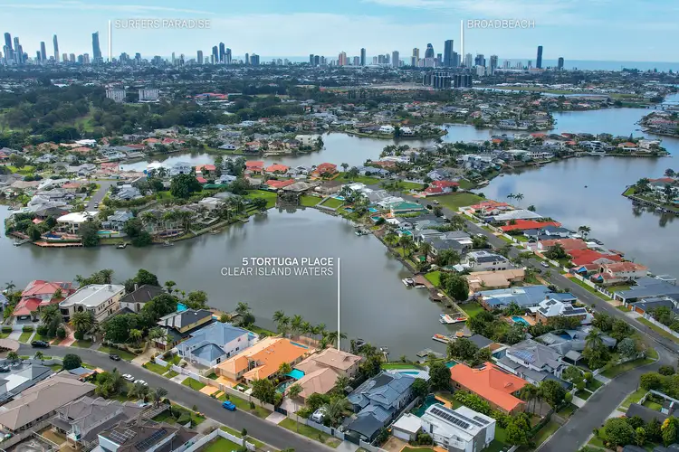 Second view of Homely house listing, 5 Tortuga Place, Clear Island Waters QLD 4226