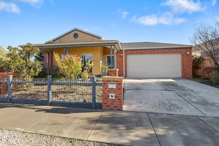 Second view of Homely house listing, 1 Mentha Court, Corio VIC 3214