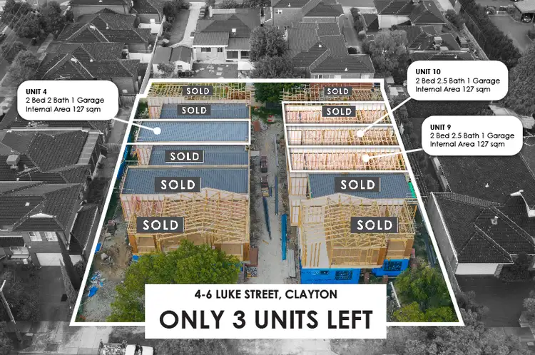 Second view of Homely townhouse listing, 10/4-6 Luke Street, Clayton VIC 3168