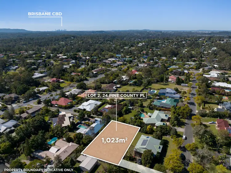 Main view of Homely land listing, LOT 2, 24 Pine County Place, Bellbowrie QLD 4070