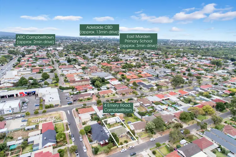 Second view of Homely house listing, 4 Emery Road, Campbelltown SA 5074
