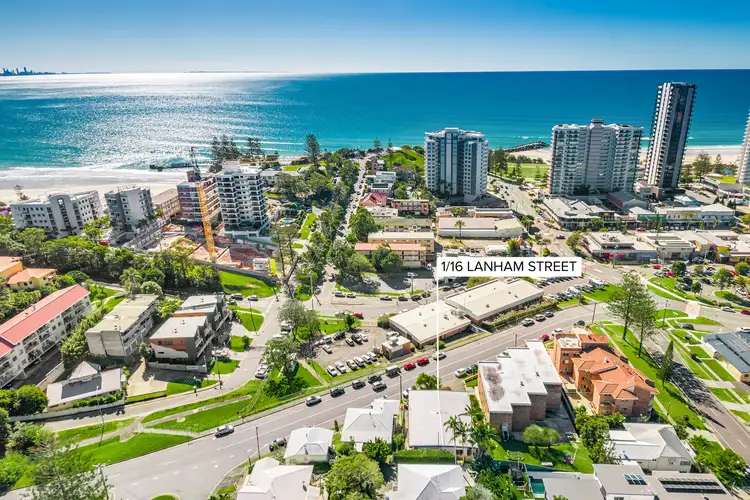 Second view of Homely unit listing, 1/16 Lanham Street, Coolangatta QLD 4225