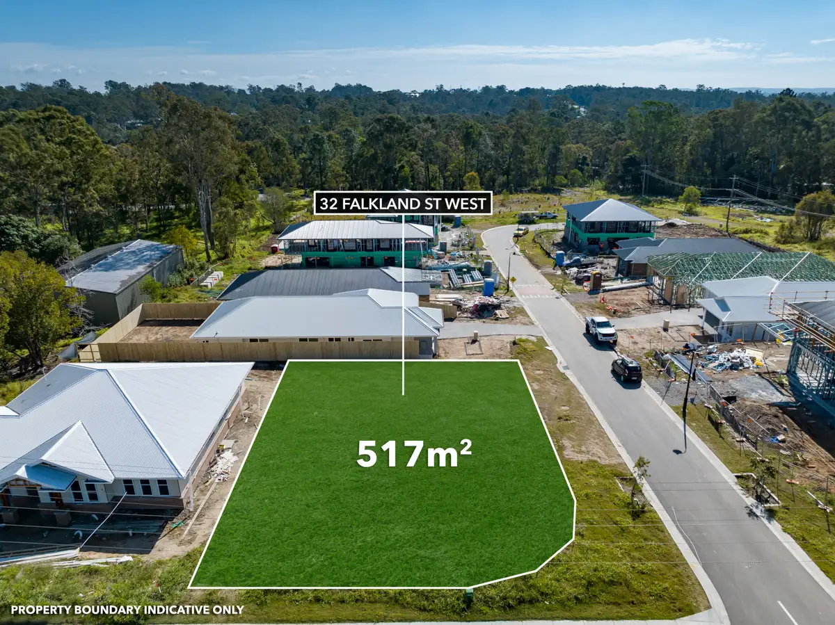 Main view of Homely land listing, 32 Falkland Street West, Heathwood QLD 4110