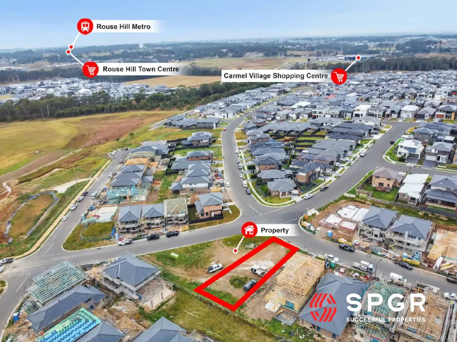 Main view of Homely land listing, 40 Pridham Avenue, Box Hill NSW 2765