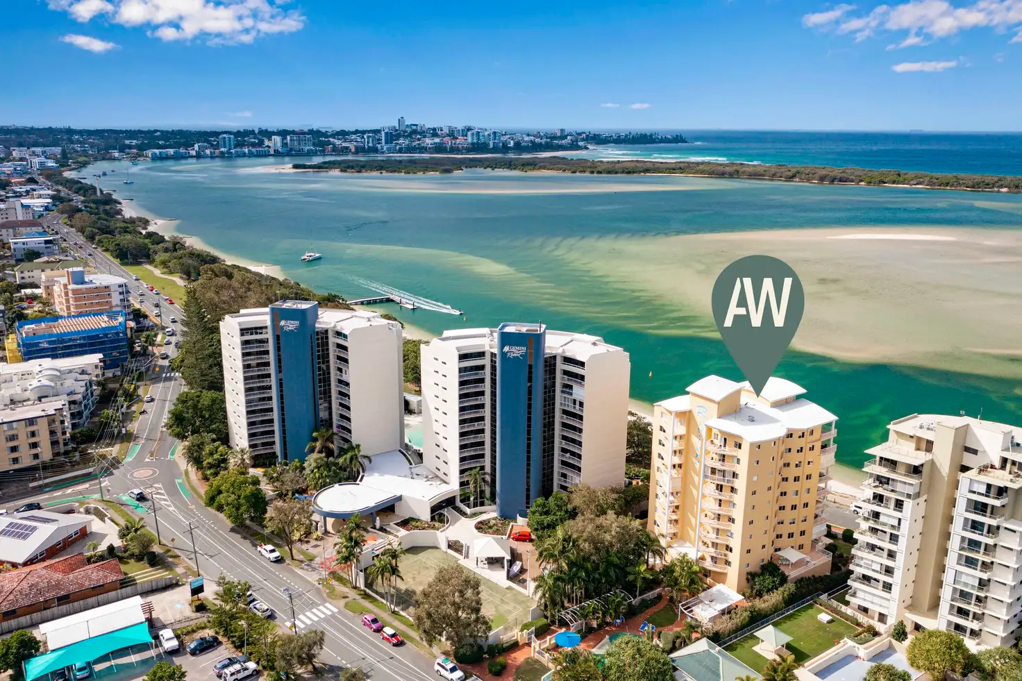 Main view of Homely unit listing, 717/72 The Esplanade, Golden Beach QLD 4551