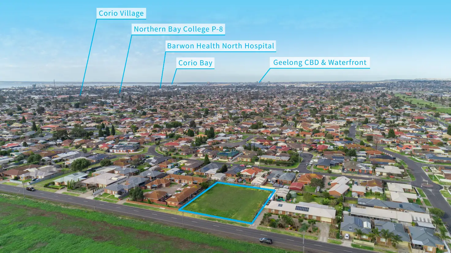 Main view of Homely land listing, 255-257 Plantation Road, Corio VIC 3214