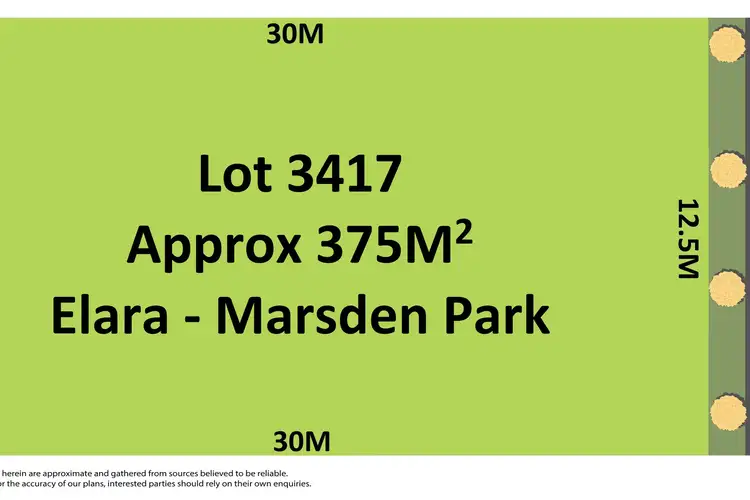 Main view of Homely land listing, LOT 3417 Passionflower Street, Elara, Marsden Park NSW 2765