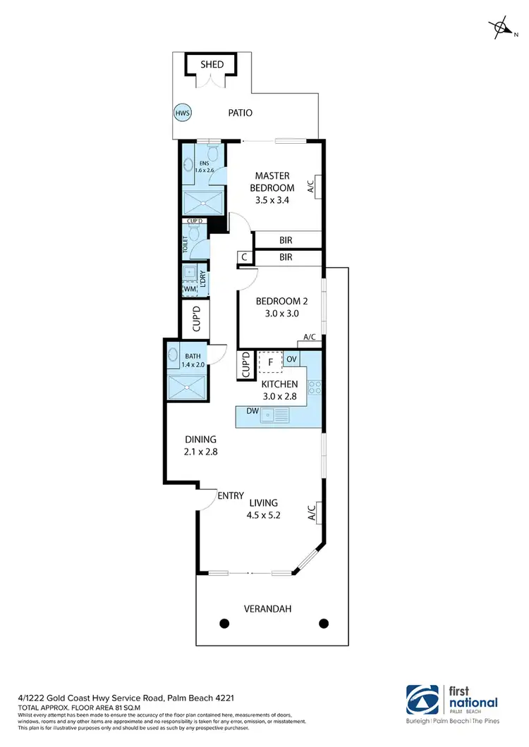 Fifth view of Homely unit listing, 4/1222 Gold Coast Highway, Palm Beach QLD 4221
