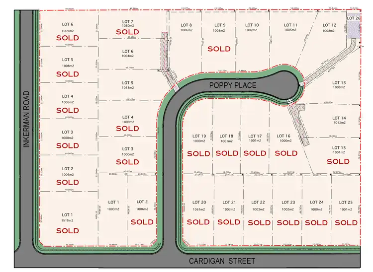 Third view of Homely land listing, LOT 5 Poppy Place, Balaclava NSW 2575