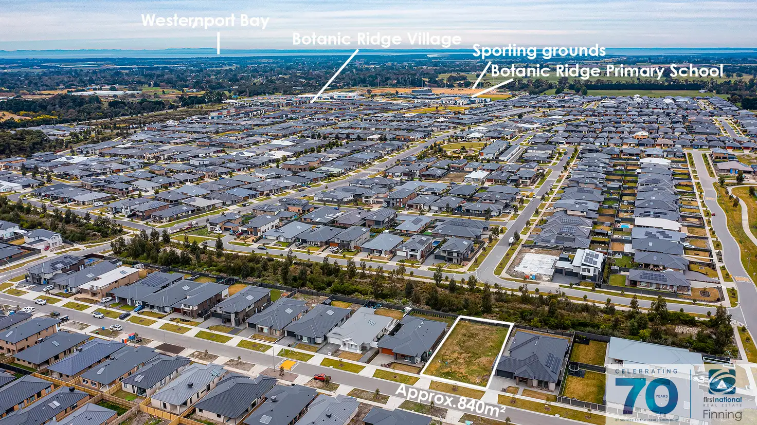 Main view of Homely land listing, 75 Bandicoot Boulevard, Botanic Ridge VIC 3977