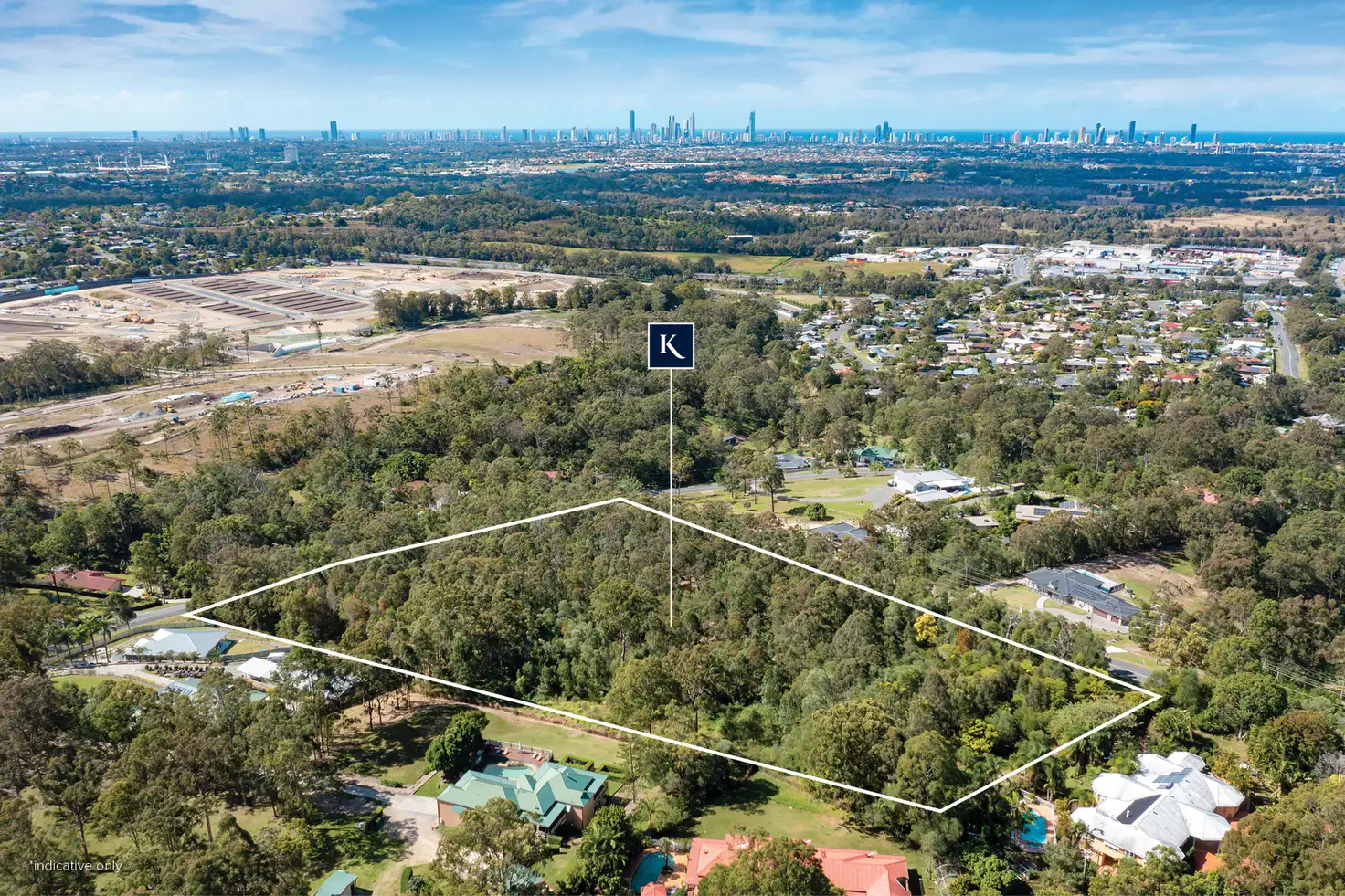 Main view of Homely land listing, 414 San Fernando Drive, Worongary QLD 4213