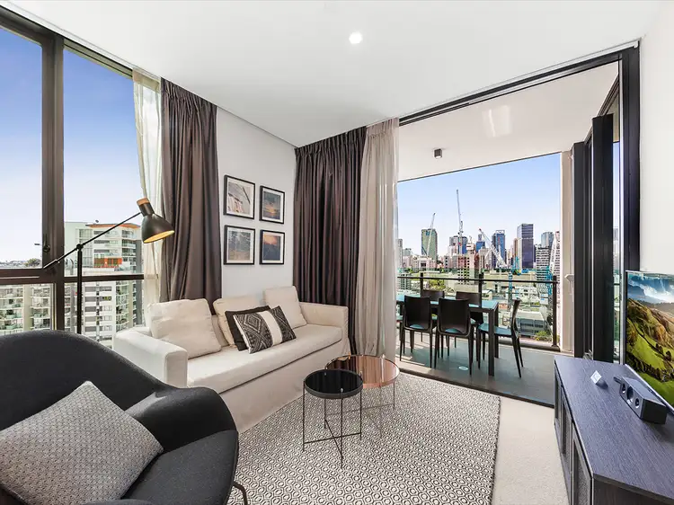 Second view of Homely apartment listing, 1605/4 Edmondstone Street, South Brisbane QLD 4101
