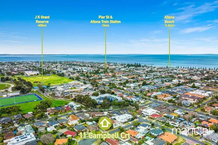 Second view of Homely house listing, 11 Campbell Court, Altona VIC 3018