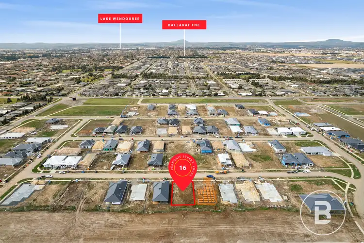 Second view of Homely land listing, 16 Pernonie Street, Lucas VIC 3350