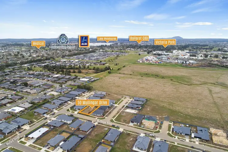 Second view of Homely land listing, 50 Mullingar Drive, Alfredton VIC 3350