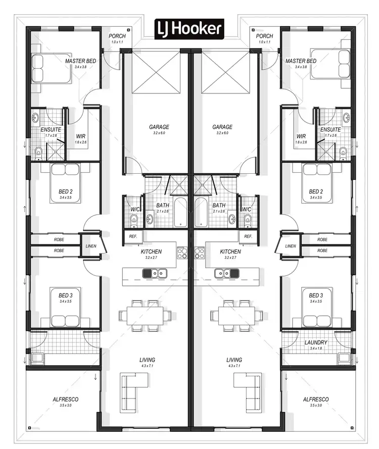 Second view of Homely semi-detached listing, 98A Moore Street, Inverell NSW 2360