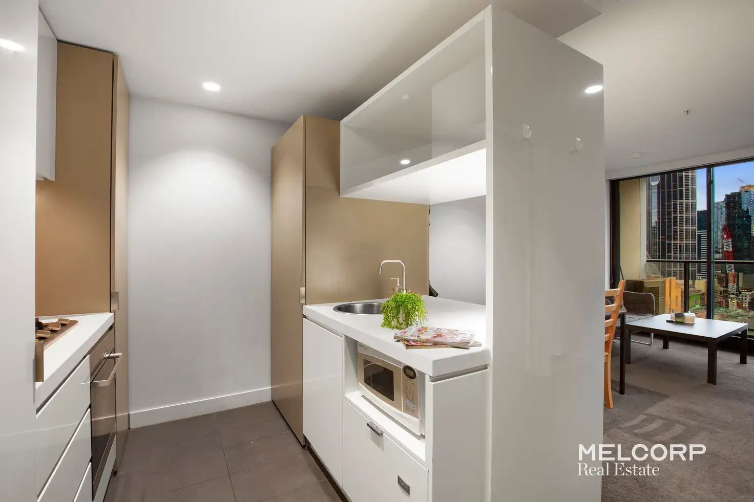 Main view of Homely apartment listing, 1508/33 MacKenzie Street, Melbourne VIC 3000