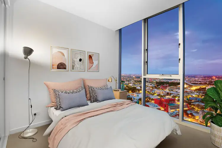 Second view of Homely apartment listing, 2604/483 Swanston Street, Melbourne VIC 3000