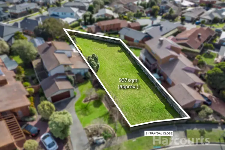 Main view of Homely land listing, 21 Traydal Close, Wantirna VIC 3152