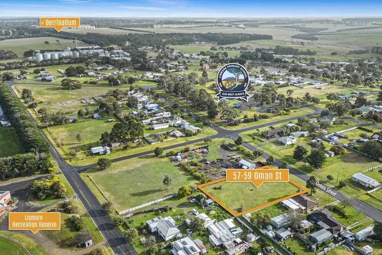 Main view of Homely land listing, 57-59 Oman Street, Lismore VIC 3324