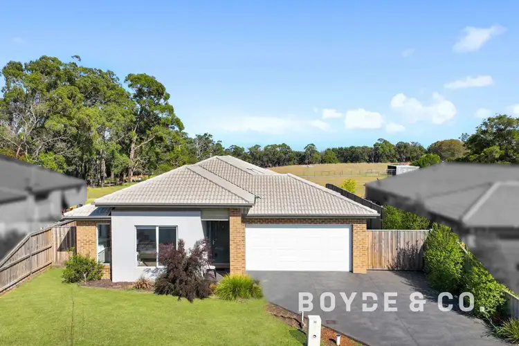 Second view of Homely house listing, 34 Byron Drive, Drouin VIC 3818