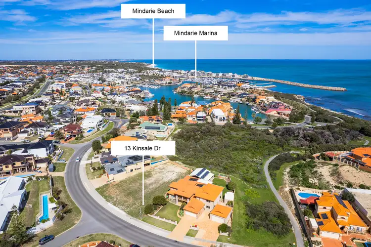 Second view of Homely land listing, 13 Kinsale Drive, Mindarie WA 6030